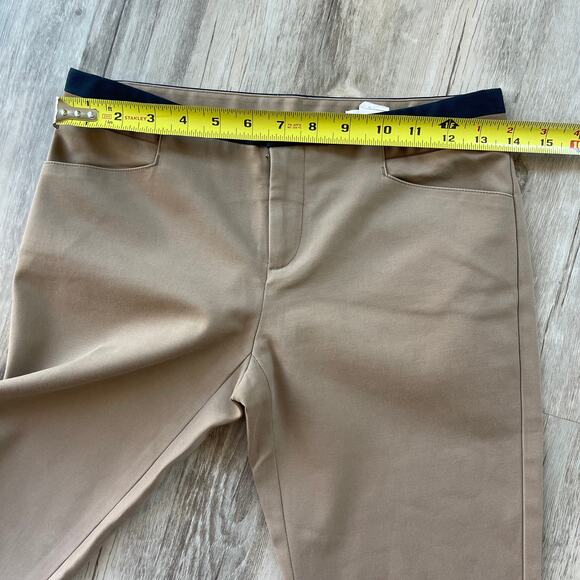 Club Monaco Ankle Length Brown Dress Pants Women Size 0 Pre-loved - Picture 8 of 12